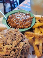 Pulled Pork Beans and Fries